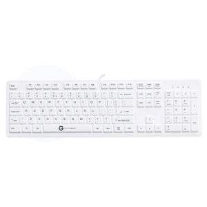 teclado médico con teclas digitales
