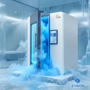 cabina de crioterapia enfriamiento termoeléctrico