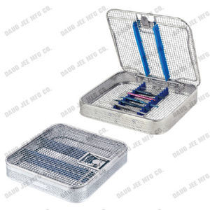 recipiente de esterilización para instrumental oftalmológico