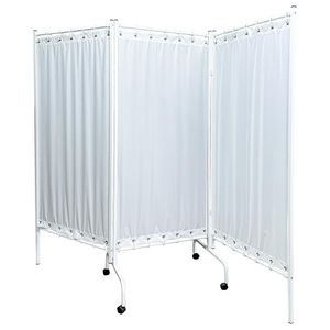 biombo médico con ruedas