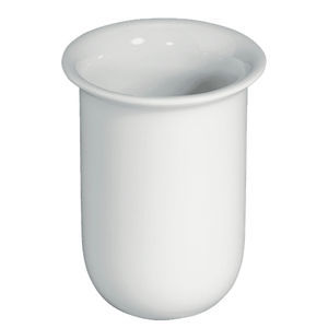 papelera de porcelana
