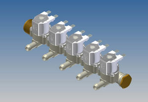 electroválvula con solenoides