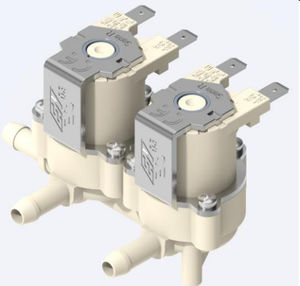 electroválvula con solenoides