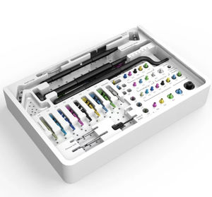 kit de instrumentos para implantología dental