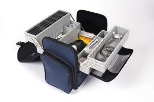 maletín de médico material