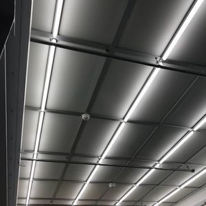 panel LED para sala blanca