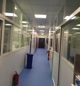 panel LED de hospital