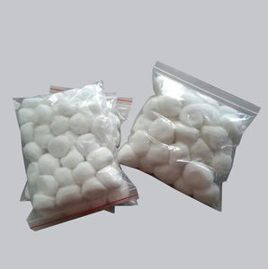 bolas de gasa de algodón