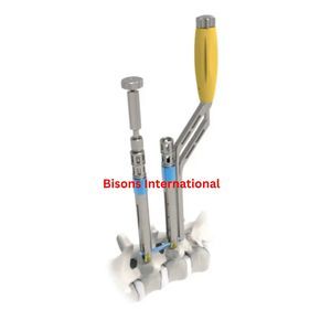 sistema de posicionamiento de tornillos pediculares mínimamente invasivo