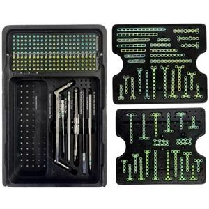 placa de compresión para fragmentos óseos pequeños 1