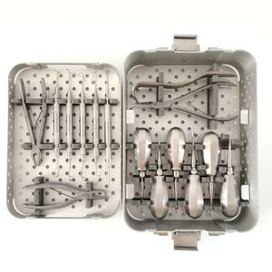 kit de instrumental veterinario para extracción dental 1