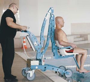 elevadora para piscina eléctrica