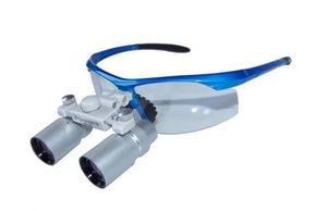 lupa quirúrgica con montura de gafas