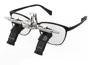lupa quirúrgica con montura de gafas