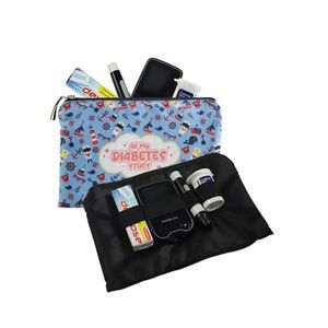bolsa médica para kit de diabetes