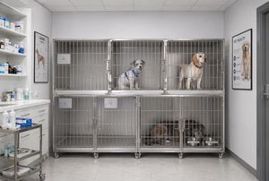 jaula veterinaria para perros