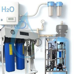 sistema de tratamiento de agua para hospital