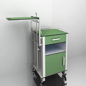 mesa de cabecera con ruedas 1