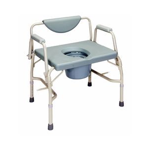 silla con orinal bariátrica