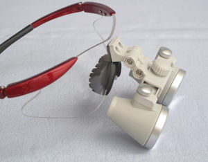 lupa binocular con montura