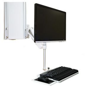 brazo para monitor de pared