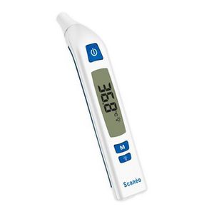 termómetro médico / de infrarrojos / electrónico / timpánico