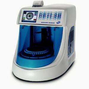 analizador de bioquímica semiautomático / veterinario / de mesa / aleatorio