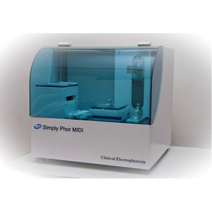 sistema de electroforesis con acetato de celulosa