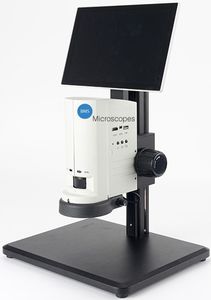 microscopio de inspección / digital / con zoom / con pantalla LCD