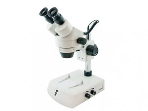 estereomicroscopio óptico
