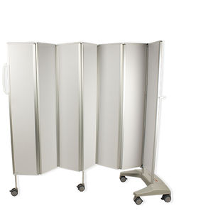 biombo médico con ruedas