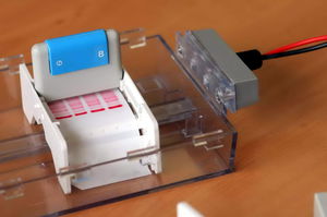 cubeta de electroforesis horizontal