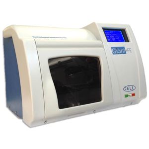 sistema de electroforesis para inmunofijación / de mesa