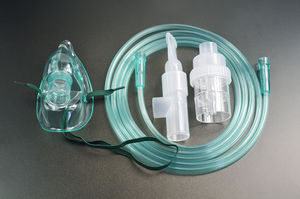 máscara de nebulización de plástico