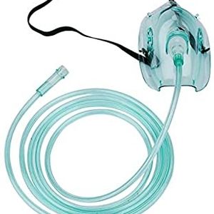 máscara de oxígeno de PVC