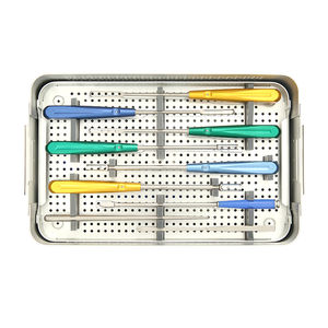 kit de instrumentos para cirugía del raquis