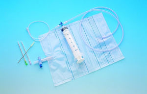 kit de drenaje pleural / graduada