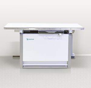 mesa de radiografía veterinaria