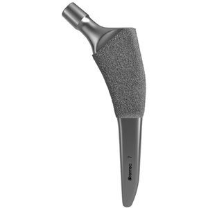 vástago femoral no cementado