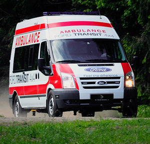 furgón ambulancia