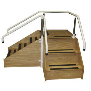 escalera de rehabilitación de ángulo 1