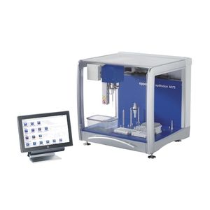sistema automático de pipeteo de laboratorio