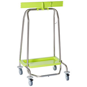 carro de transporte / para desechos / con soporte para bolsa de basura / 1 bolsa