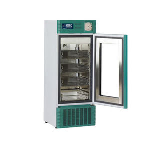 refrigerador de banco de sangre / de tipo armario / anticorrosión / con 1 puerta