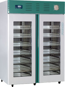 refrigerador de banco de sangre / de tipo armario / combinado / anticorrosión