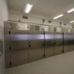 cámara mortuoria frigorífica para camillas mortuorias