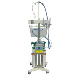 carro de emergencia / para cuidados intensivos / para ventilador respiratorio / con canastas