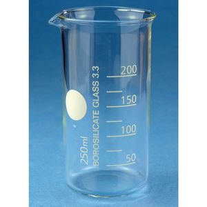 vaso de precipitados de vidrio borosilicato