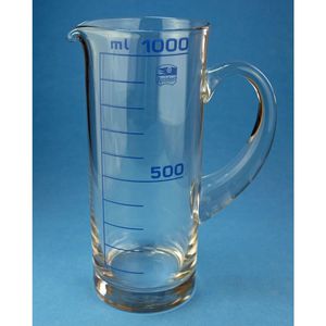 vaso de precipitados de vidrio 1
