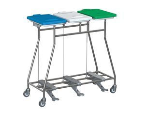 Carro para bolsas para ropa sucia